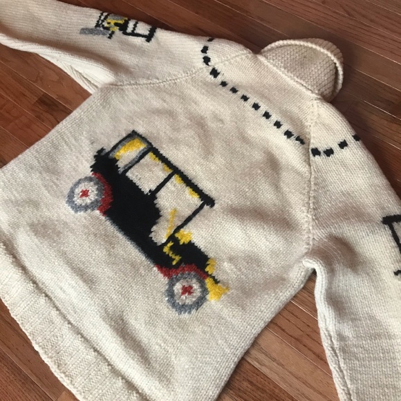 Men's Cowichan Sweater Sz M - Picture 6 of 6